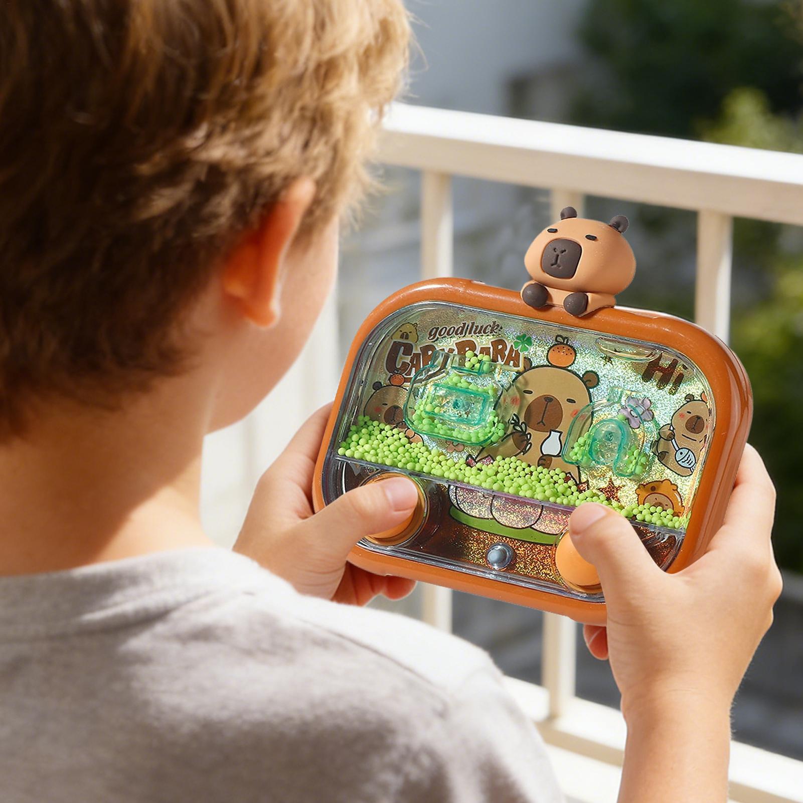 Online Educational Games For Kids - Портативная водная игра «Капибара» с LED-подсветкой,