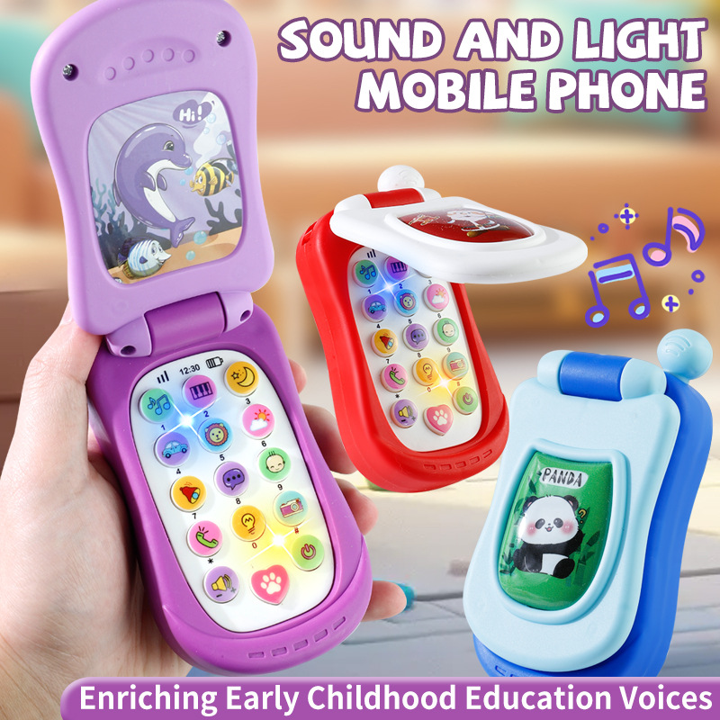 Kids Education Phone - Музыкальный развивающий телефон-головоломка для раннего развития,
