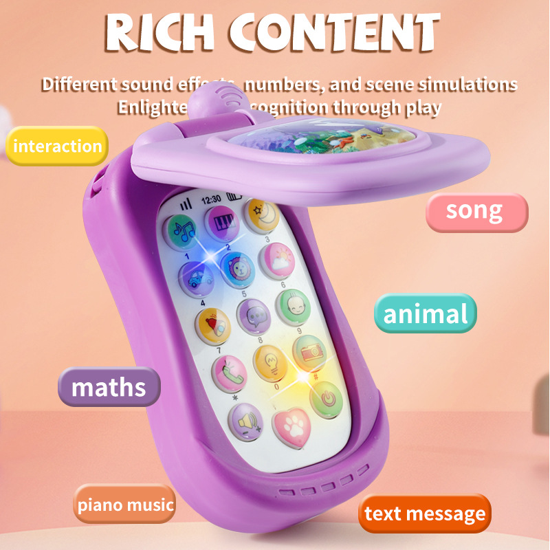 Музыкальный развивающий телефо – обзор и цена Kids Education Phone