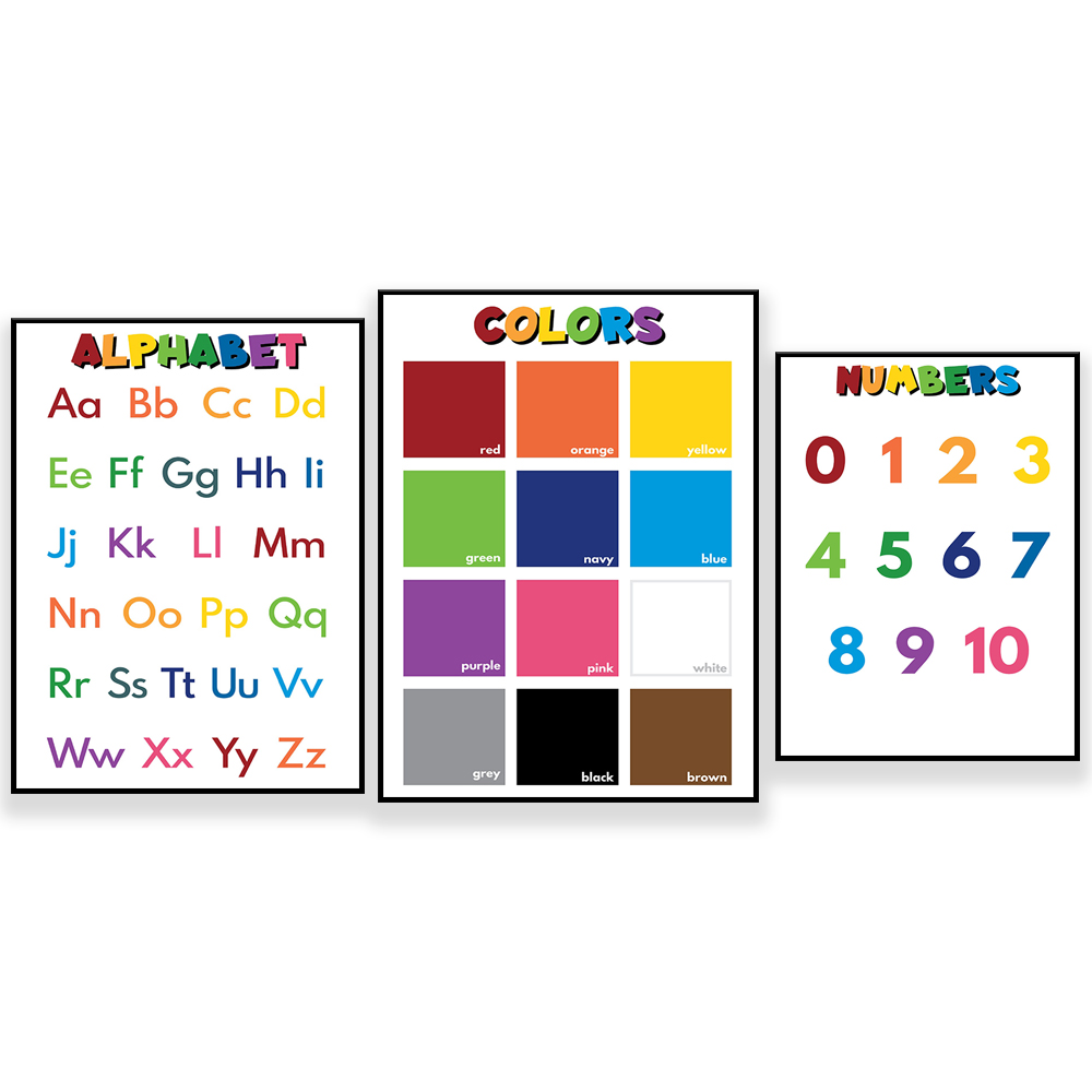 Названия цветов, алфавит, цифр – обзор и цена Kids Education Name