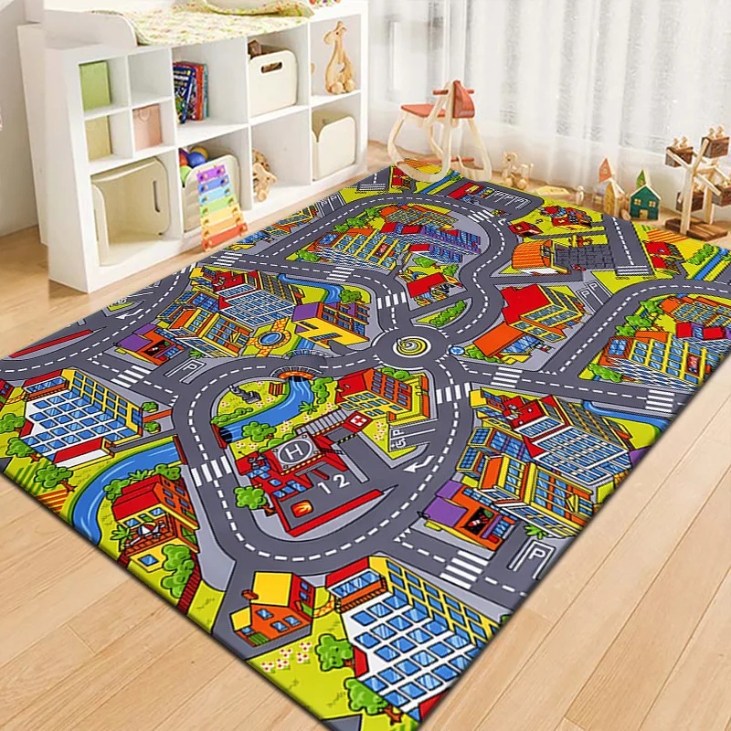 Красочный игровой коврик-карта – обзор и цена Kids Education Room