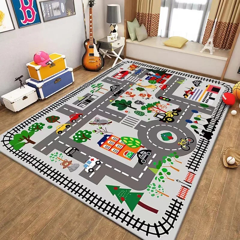 Красочный игровой коврик-карта – обзор и цена Kids Education Room