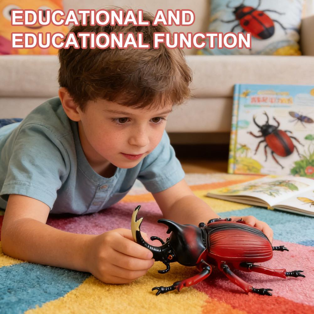 Реалистичная фигурка жука-олен – обзор и цена Kids Nature Education