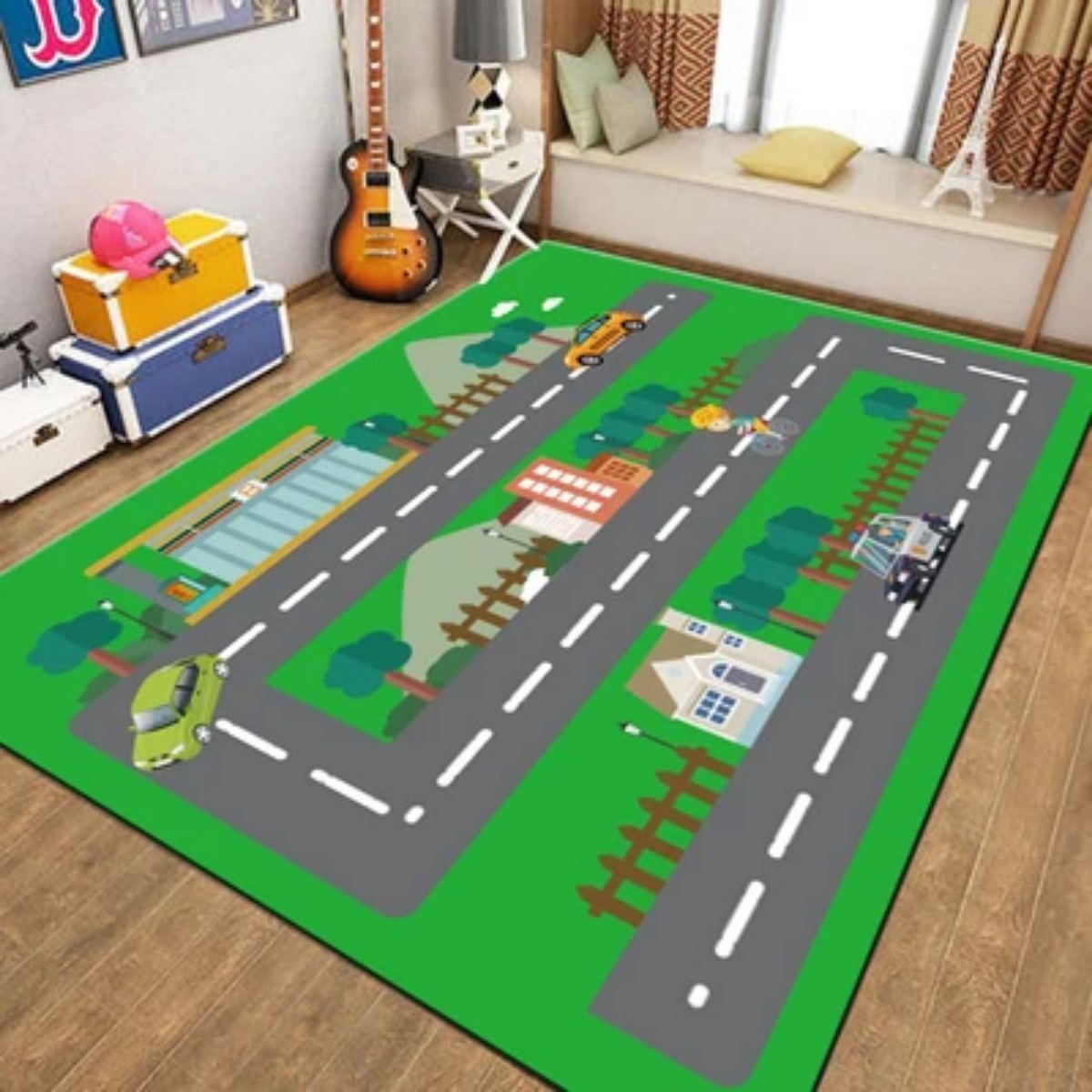 Дорожный коврик-карта для дете – обзор и цена Kids Education Room