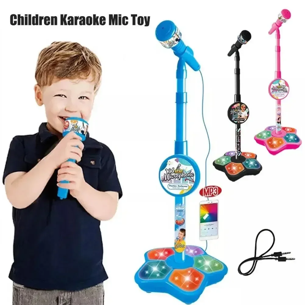 Детский микрофон с подставкой, – обзор и цена Kids Education Phone