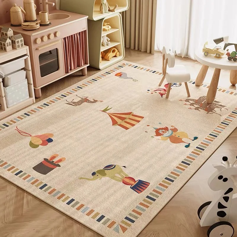 Милый игровой ковер в горошек, – обзор и цена Kids Education Room